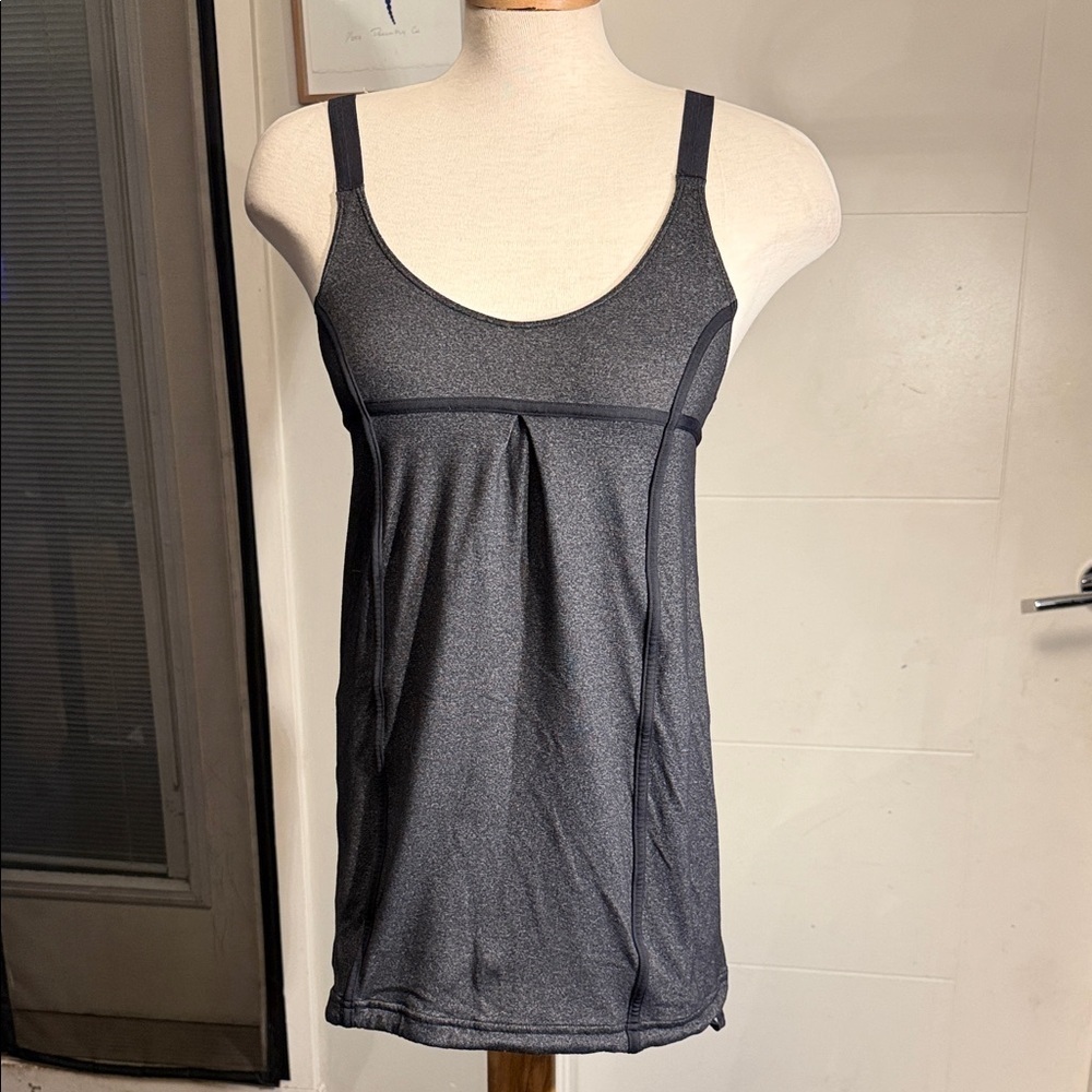 Gray Sleeveless Lululemon Top